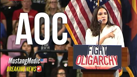 BREAKING NEWS🚨 AOC speaks in Arizona to the sheep.