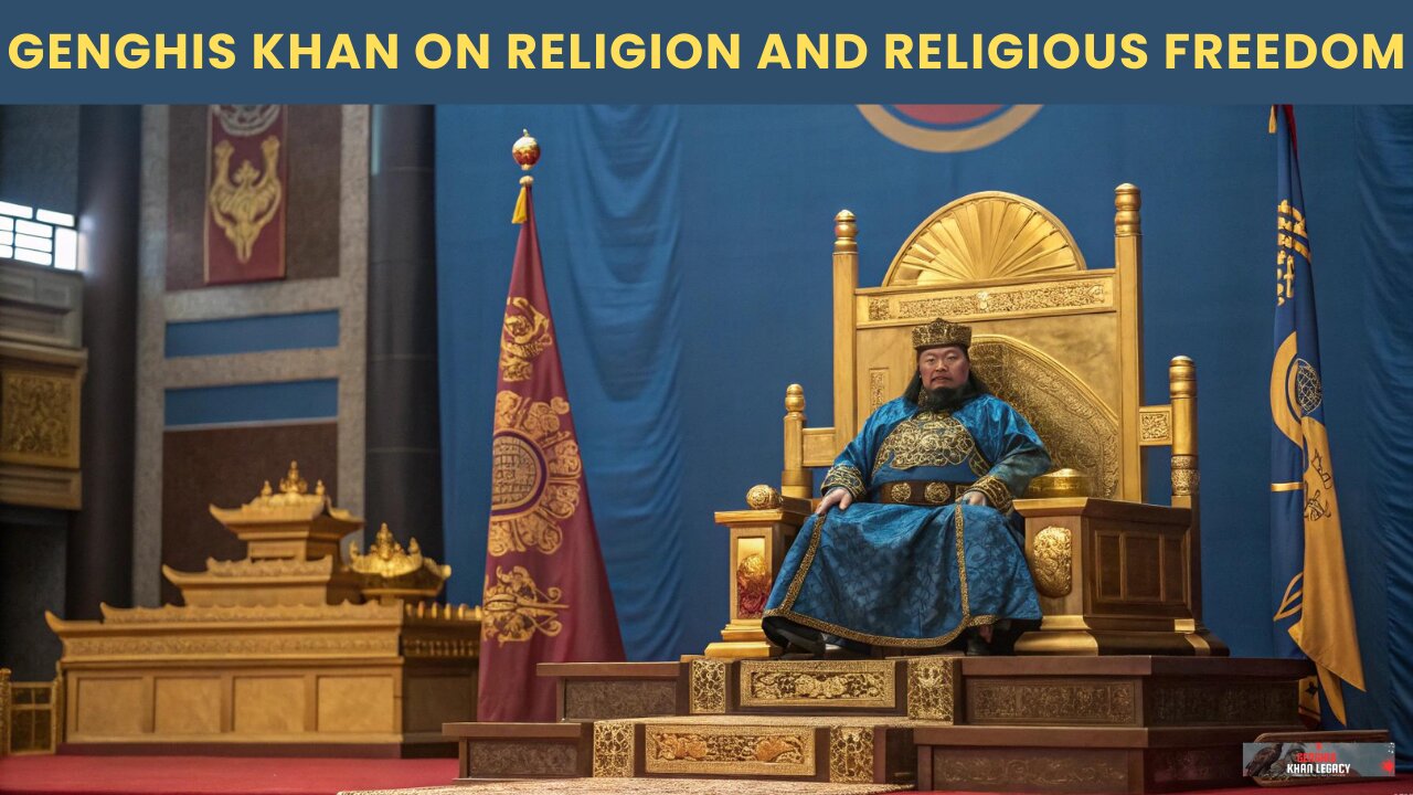 Genghis Khan on religion and religious freedom