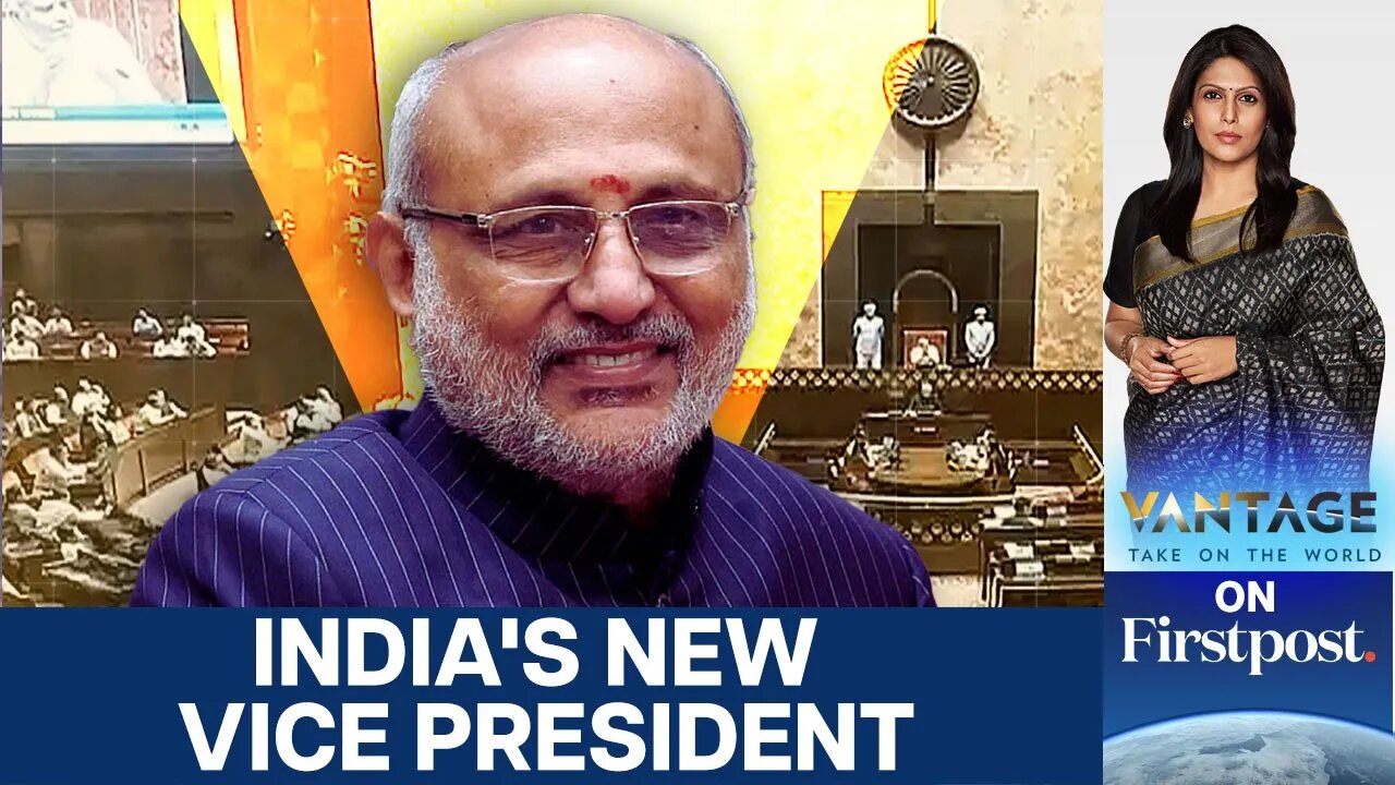 CP Radhakrishnan Becomes India’s New Vice President | Vantage with Palki Sharma