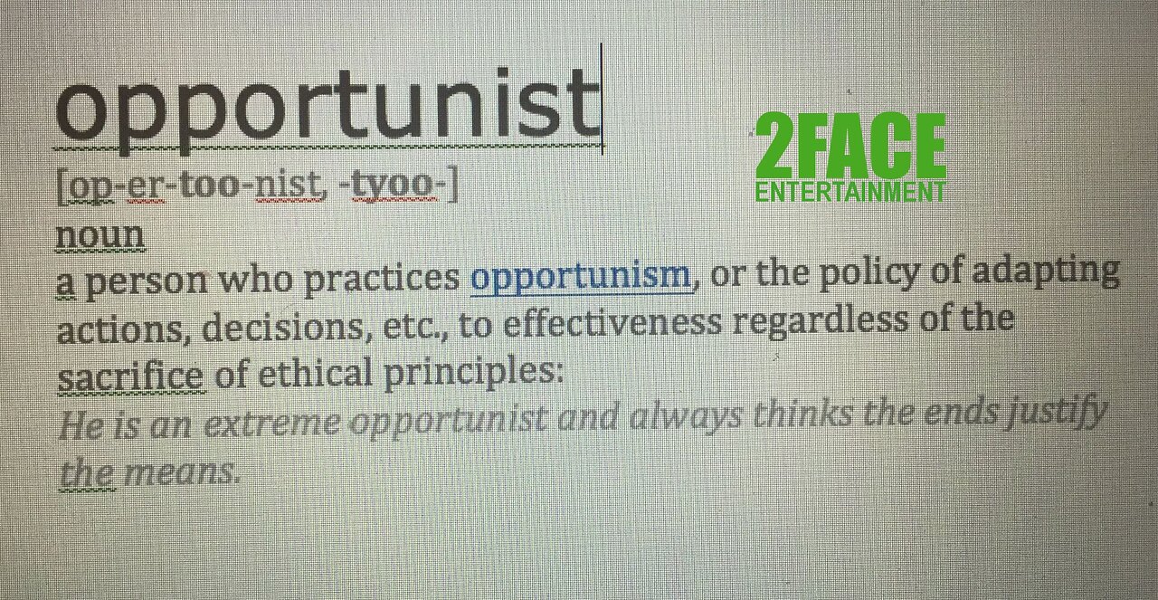 OPPORTUNIST | 2Face Ent. Podcast - Ep. 137.