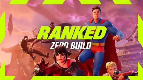 Fortnite Zero Build, Max Sweat: Ranked Grind Continues LIVE! (#48)