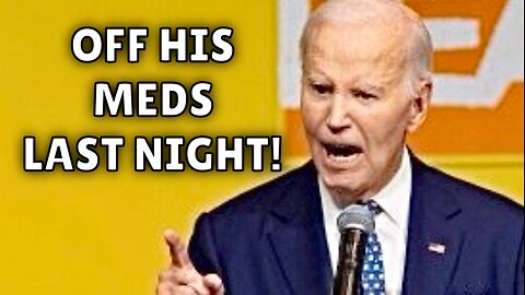 Who Let Joe Biden OUT of the Nursing Home YESTERDAY??!!