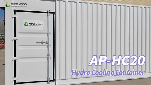 AP-HC20 Hydro Cooling Container - Supports 210 Antminer Hydro Miners
