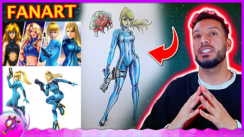 How To Draw Zero Suit Samus