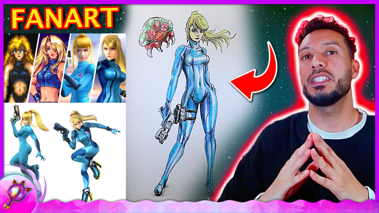 How To Draw Zero Suit Samus
