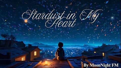 Stardust in My Heart – A Lofi Drift Through Memories & Night Rain | MoonNight FM