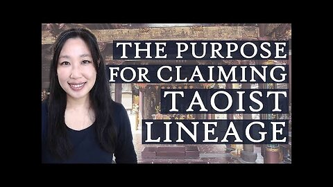 Purpose of the Taoist Lineage Tradition - Taking Personal Responsibility