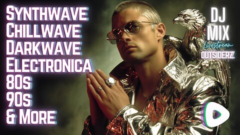 Friday Night Synthwave 80s 90s Electronica and more DJ MIX Livestream OUTSIDERZ Edition