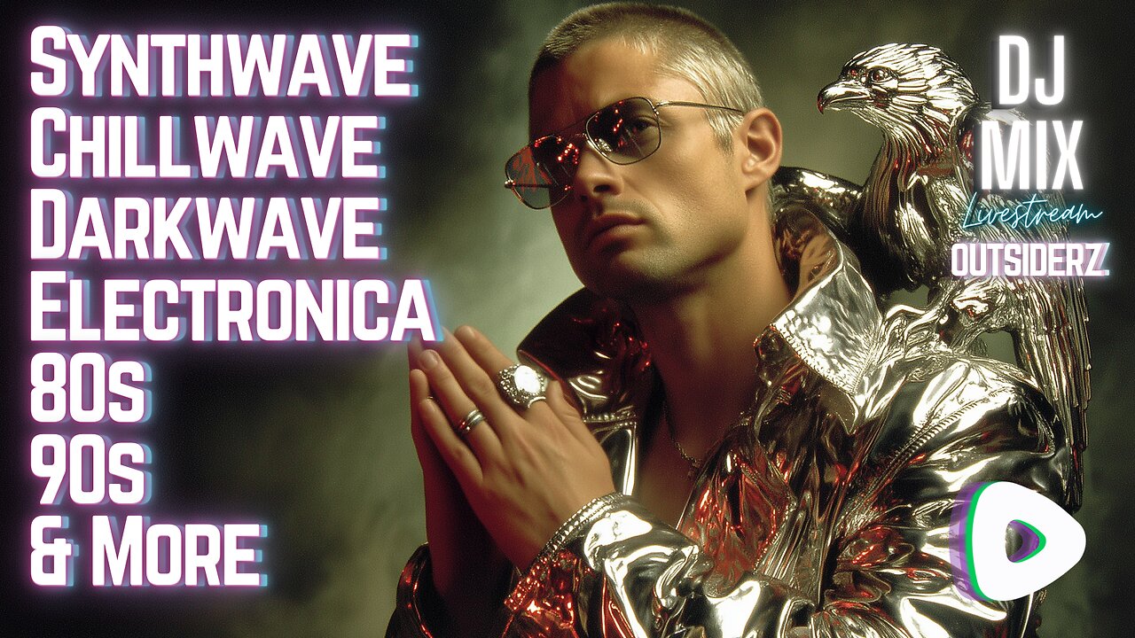 Friday Night Synthwave 80s 90s Electronica and more DJ MIX Livestream OUTSIDERZ Edition