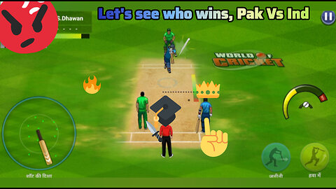 Let's see who wins, Pak Vd Ind 🇮🇳 #game