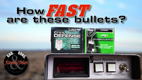 How fast are Civil Defense & Overwatch Bullets? Really!