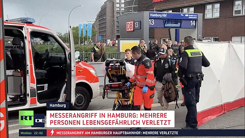 Messerangriff in Hamburg: Mehrere Opfer – drei davon in Lebensgefahr