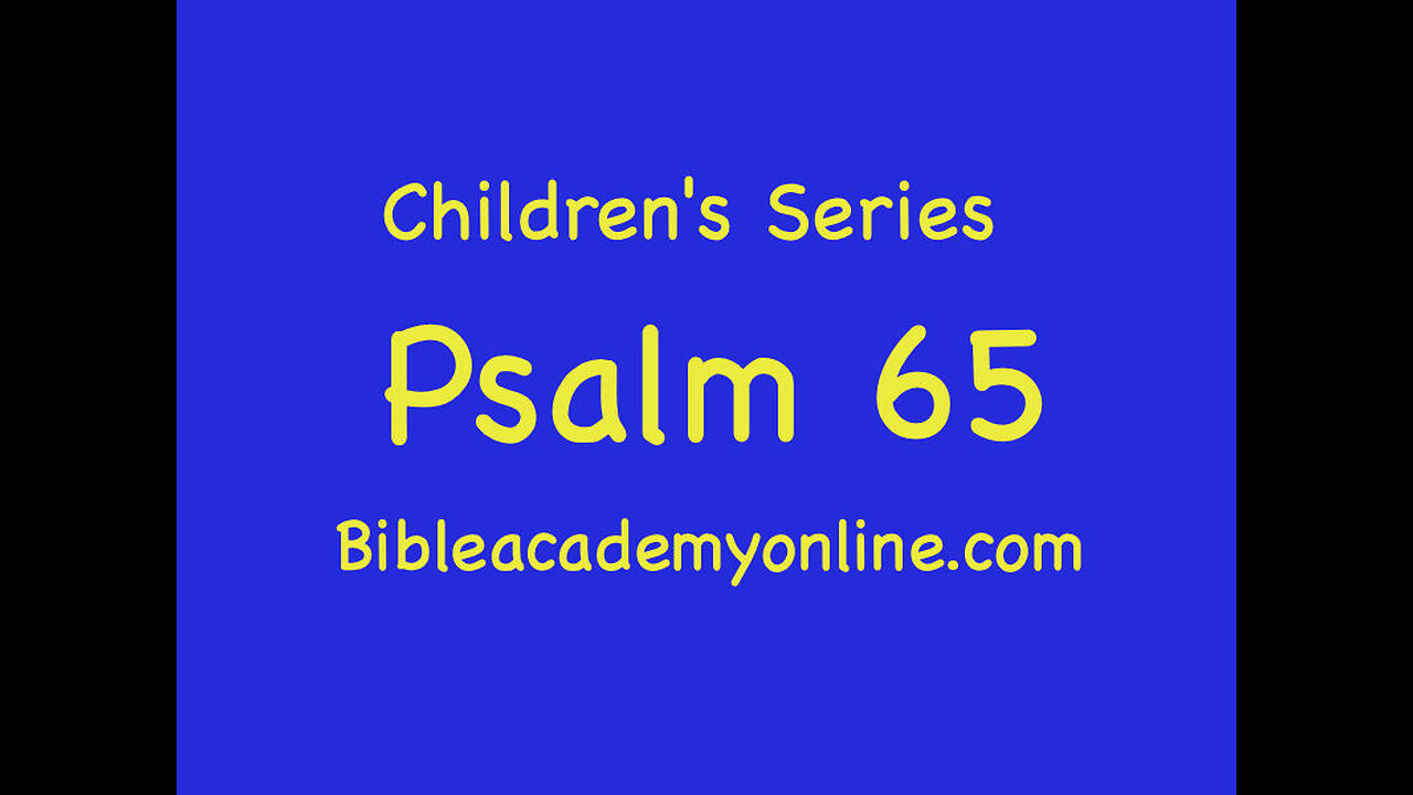 CS Psalm 65