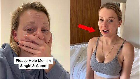 STRUGGLING Only Fans Model Goes VIRAL For Being Single & Alone.