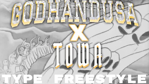 GODHANDUSA x TOWA Type Freestyle | MAN KILLA | MONDAYBARS41B( PROD. RUBY DREDD & VV8)