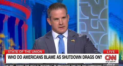 Adam Kinzinger Calls For TAXPAYERS To Fund WH Ballroom