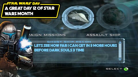 For the Republic! Star Wars Republic Commando