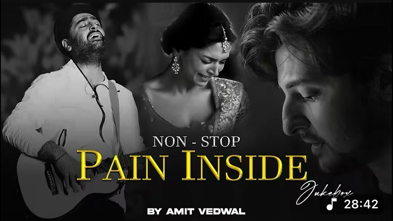 Non-Stop Jukebox | Pain Inside Mashup 2025||Arijit Singh | Darshan Raval | Amit Vedwal