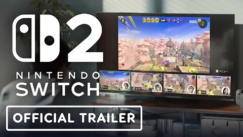 Nintendo Switch 2 - Official GameChat Demo Trailer