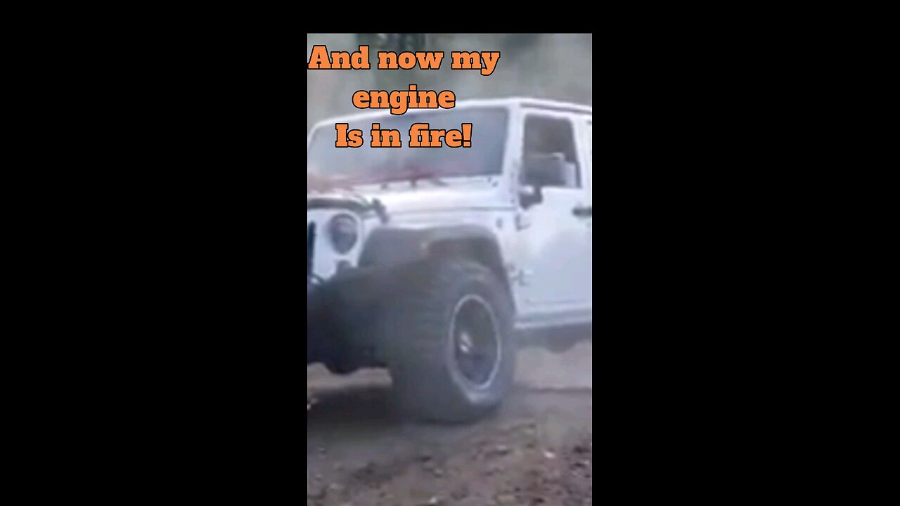 141 Seconds of Chaos: I Didn't Listen... Now My Jeep is on Fire!