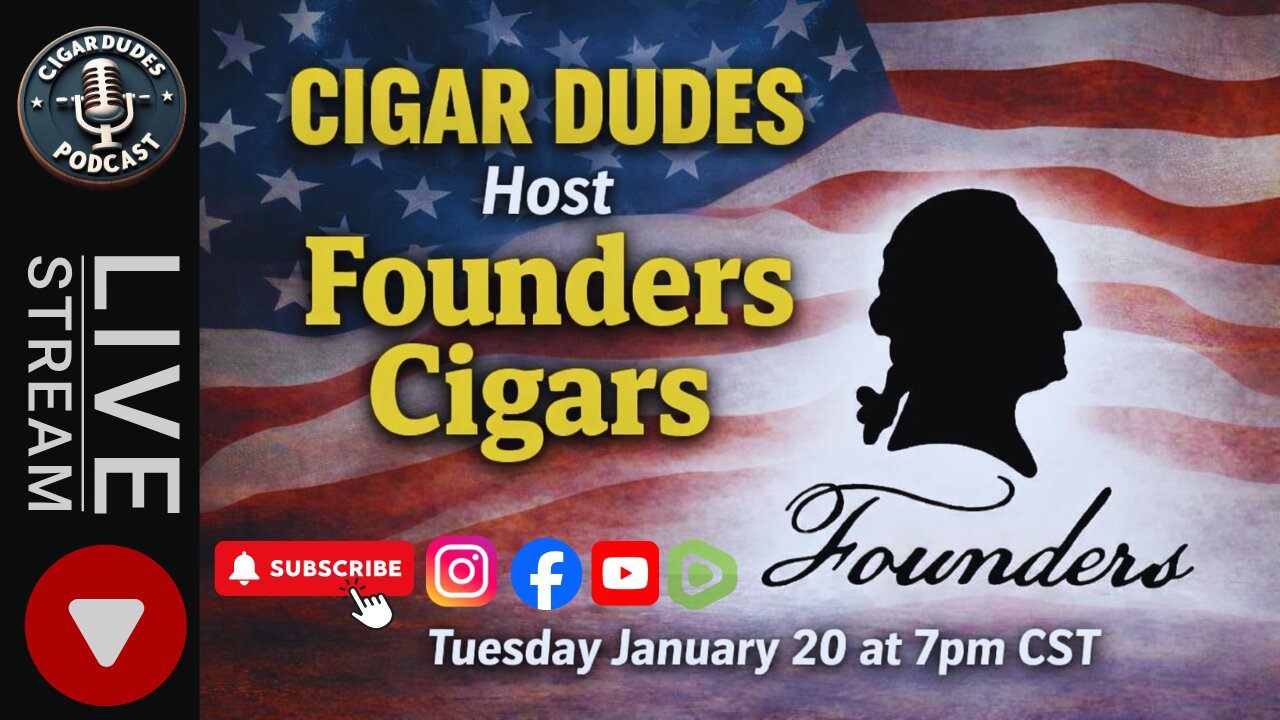 Founders Cigars on the Cigar Dudes | Tuesday Night Live