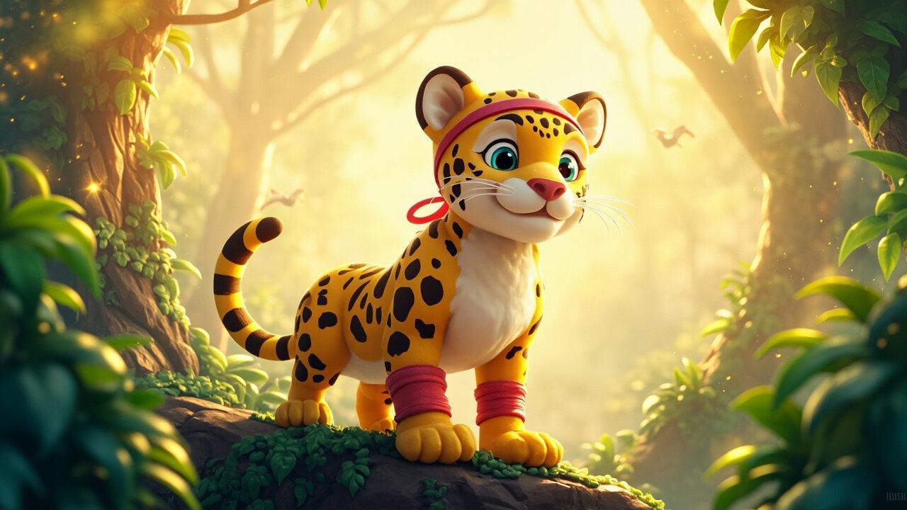 Jaguar Jumps In 🐆💥 | Action-Packed Kids’ Pop Song About Courage & Leadership