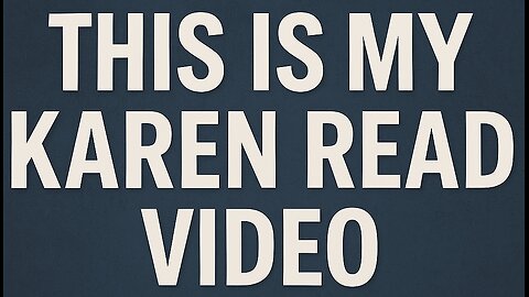 Societal Narcissism - Karen Read & True Crime Brainrot