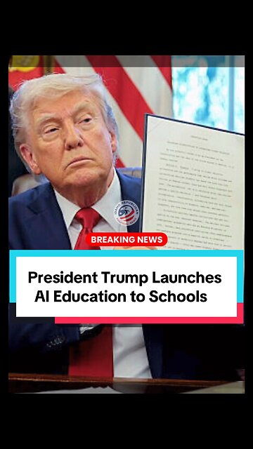 President Trump Launches AI Education