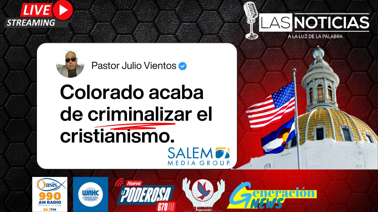 Colorado acaba de criminalizar el cristianismo.