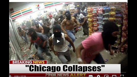 Looters 'Wipe Out' Downtown Chicago... Mayor BLAMES Trump as City COLLAPSES