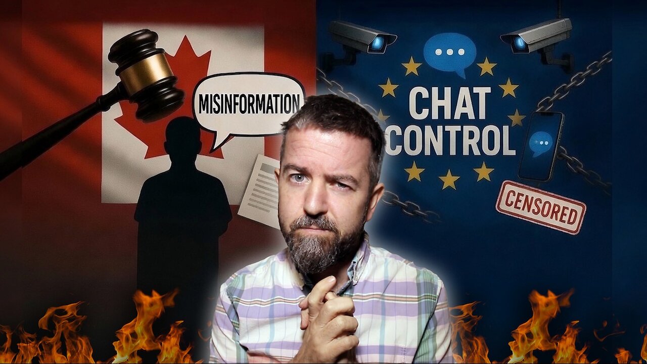 Canada Plans To SUE CITIZENS For “MISINFORMATION” Online While The EU Goes For “CHAT CONTROL”!!
