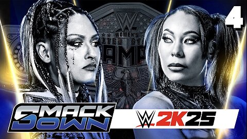 WWE 2K25 Smackdown September 5th 2025 - Match 4: The Beautiful Madness!