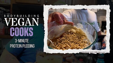 3-Minute Protein Pudding: Quick & Easy Vegan Post-Workout Recipe