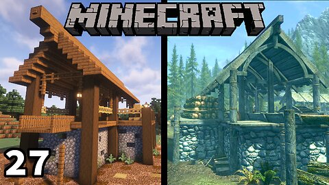 Building the Skyrim Sawmill in Minecraft: Let's Play