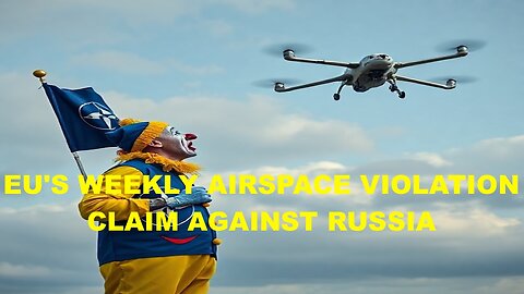 EU'S WEEKLY AIRSPACE VIOLATION CLAIM AGAINST RUSSIA - TRUMP TIRED OF US PARTICIPATION IN UKRAINE