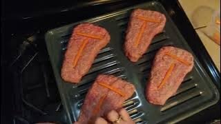 🥩 Mock T-Bone 🆘 Emergency Steak 1940s WARTIME Recipe- Better Than Meatloaf- Hamburger Steak