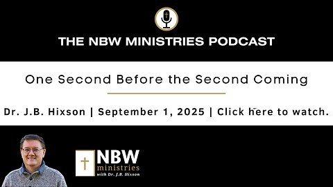 1305. One Second Before the Second Coming