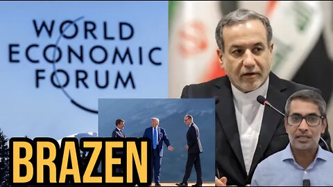 WEF can welcome Herzog but not Iranian FM ; Trump sends EU leaders into panic