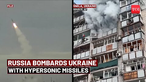 Putin HAMMERS Ukraine With Iran's 'FAVOURITE' Hypersonic Missiles; Tel Aviv-Like Scenes On Cam