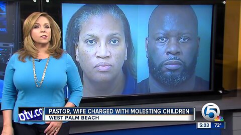 Black pastor and wife charged with molesting children in West Palm Beach