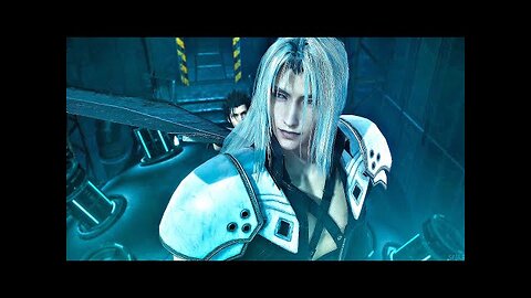 Crisis Core Final Fantasy VII Reunion - Zack Vs. Sephiroth Boss Fight (4K 60FPS)