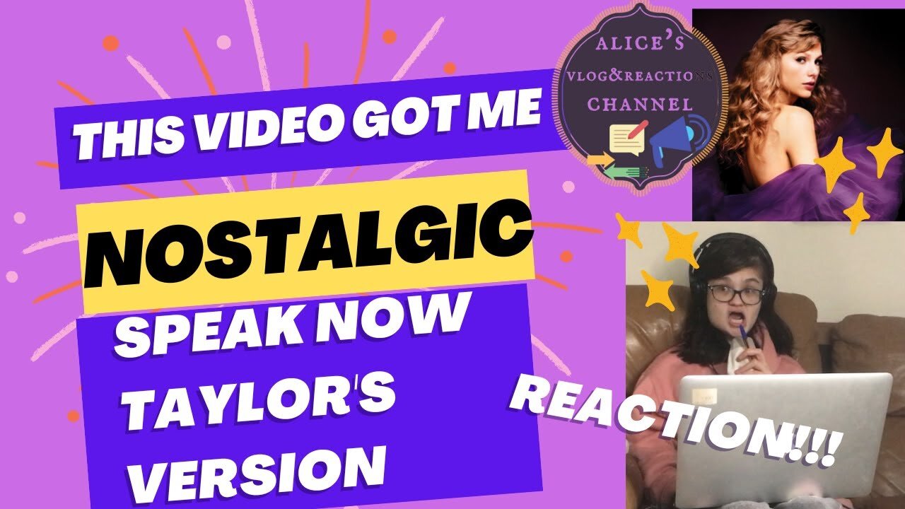 Nostalgic Taylor's Masterpiece Speak Now Taylor's Version REACTION!!!