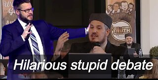 Laughable Teenage immature debate Daniel Vs David Wood