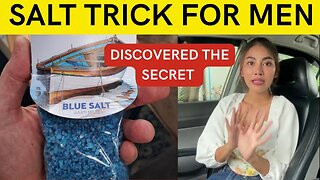 How the Celtic Salt Trick improves men's performance in bed - Male blue salt trick recipe for ed