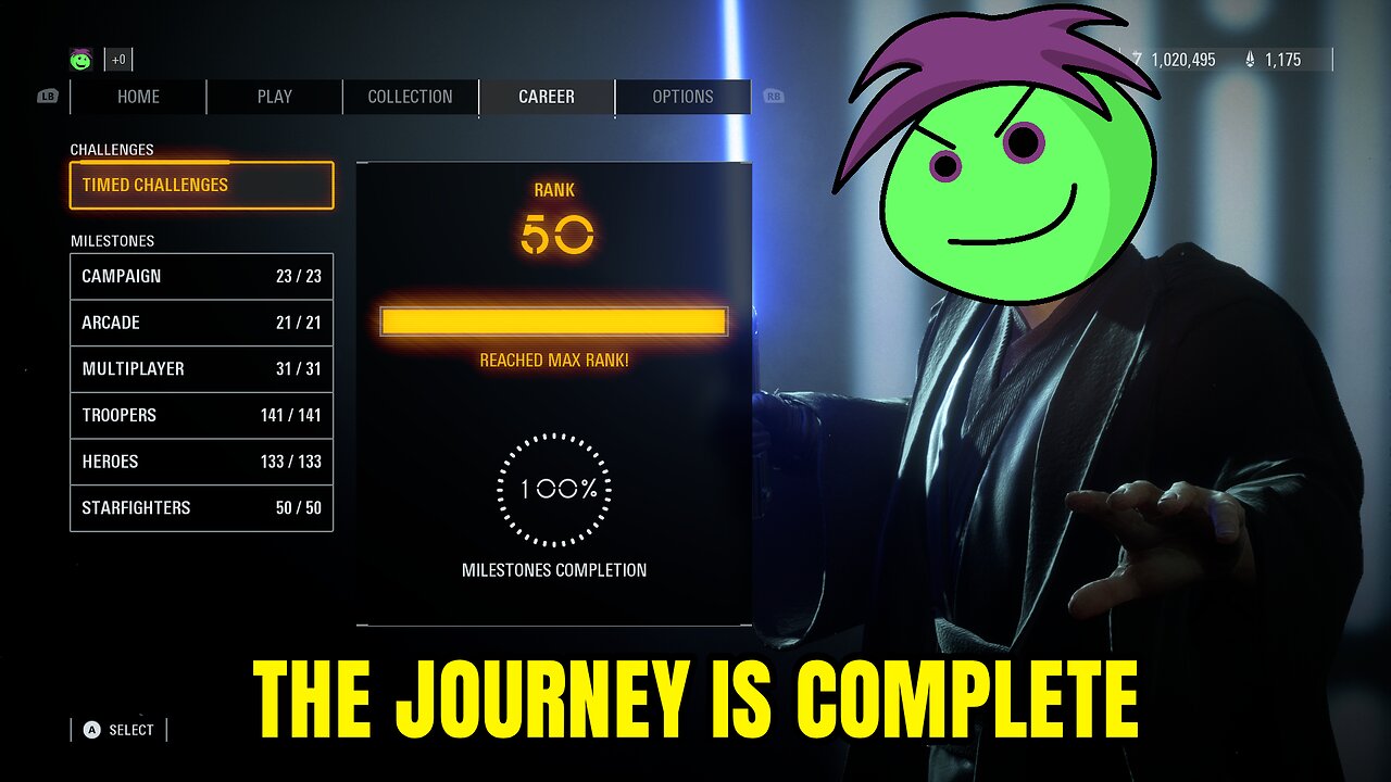 BATTLEFRONT II - THE JOURNEY IS COMPLETE