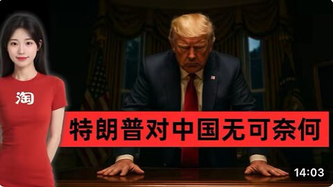 Trump ran out of cards against China! China stands still, watching Trump's Hollywood performance