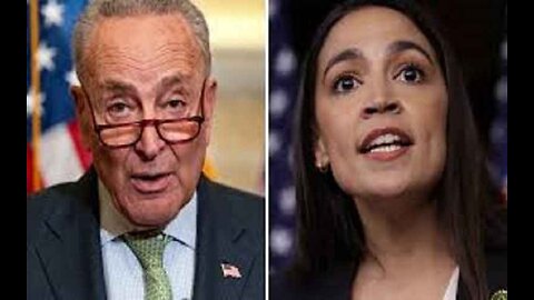 Schumer Faces Calls for AOC Primary Challenge After Backing GOP Spending Bill