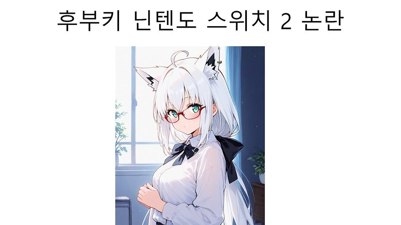 시라카미 후부키 닌텐도 스위치2 논란 터졌다!