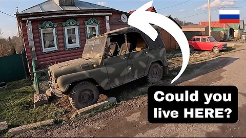 Walk Through a Typical Russian Village - Life in a Typical Russian Village