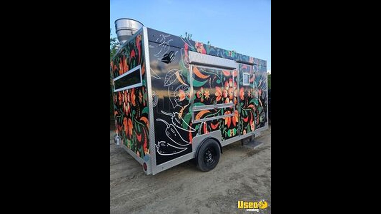 Like New - 2023 8' x 14' Kitchen Food Trailer | Food Concession Trailer for Sale in California!